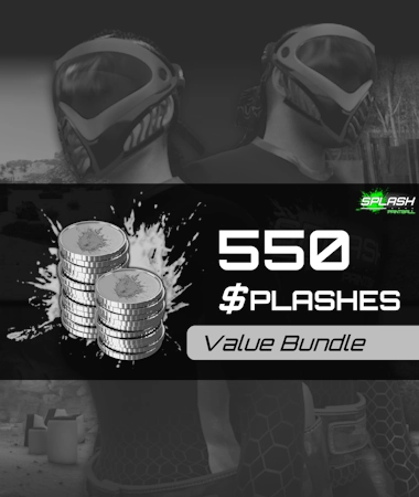 SPLASH – Paintball virtual currency value pack with 550 coins